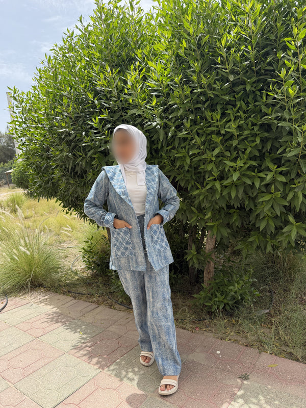 طقم سديم — Denim Set