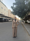 طقم بليزر وتنورة بيج — Beige Skirt and Blazer Set