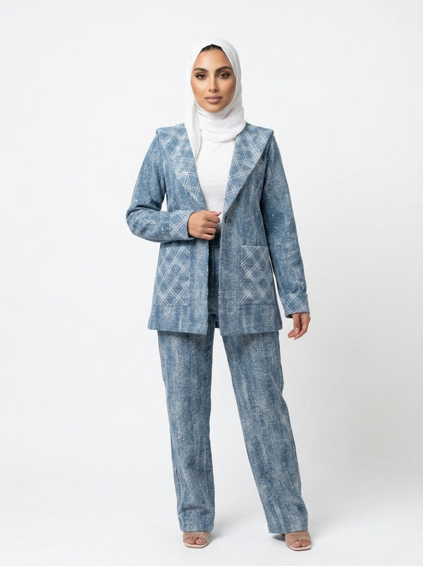 طقم سديم — Denim Set