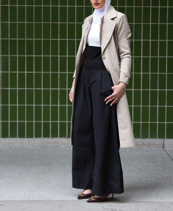 Malehat El-Del (Beige with White Lines)