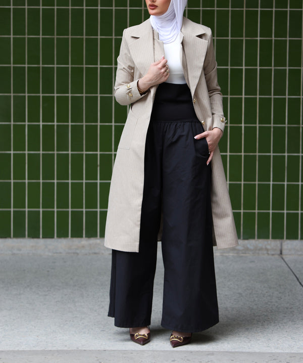 Malehat El-Del (Beige with White Lines)