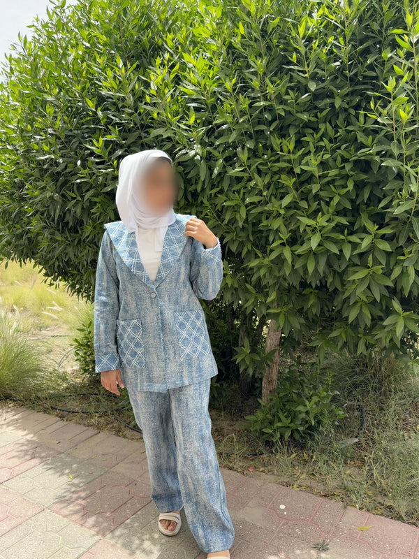 طقم سديم — Denim Set