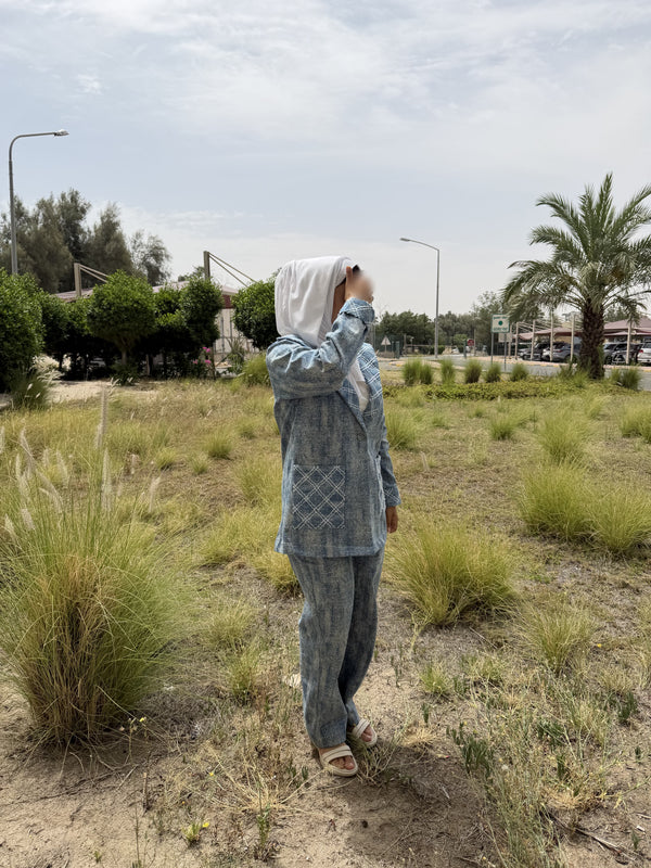 طقم سديم — Denim Set
