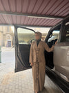 طقم بليزر وتنورة بيج — Beige Skirt and Blazer Set