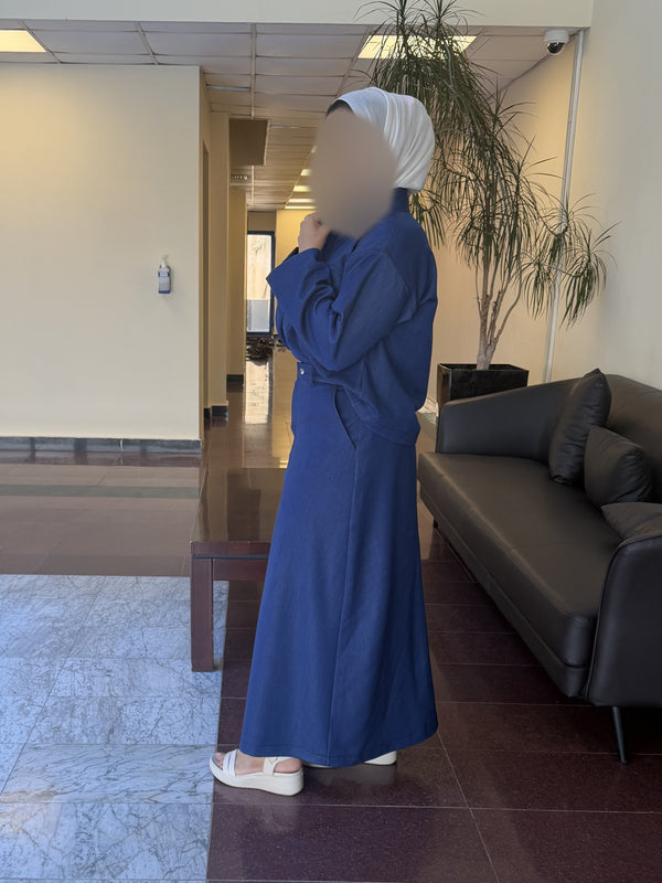 طقم جينز صيفي خفيف — Light Jeans Set