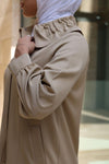 Beige Jacket with robe