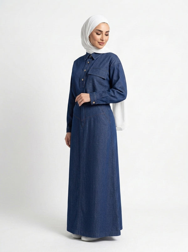 طقم جينز صيفي خفيف — Light Jeans Set
