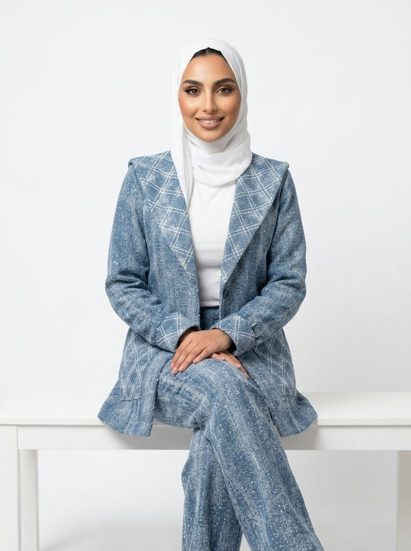 طقم سديم — Denim Set