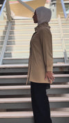 Beige Jacket with robe