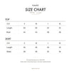 Size chart — Ons Set